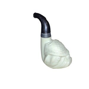 Avon Vtg Sherlock Holmes Bull Dog Empty Decanter 6 oz.